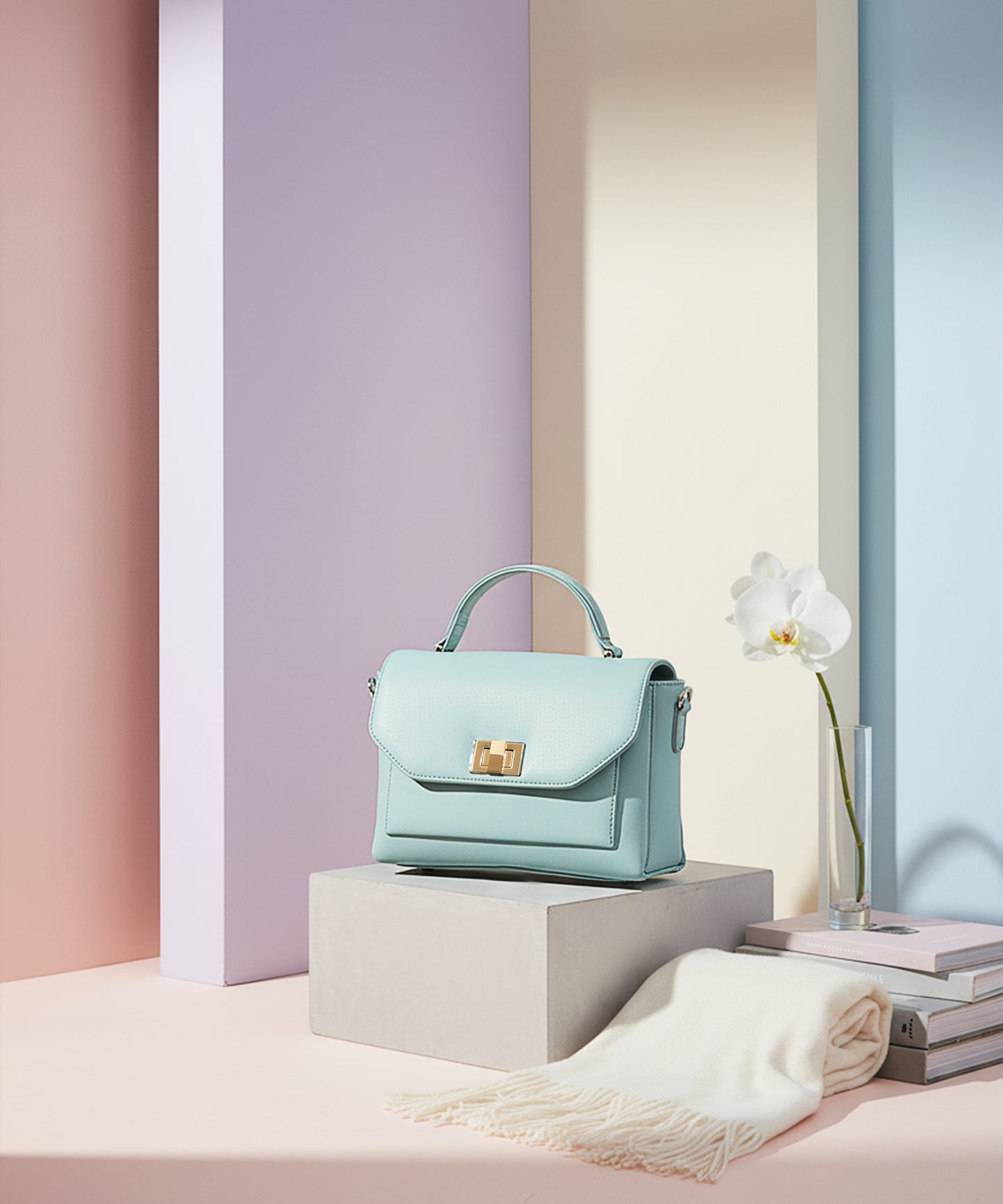 Bagmire |Women's Sling Bag With Adjustable Crossbody Strap-sky blue