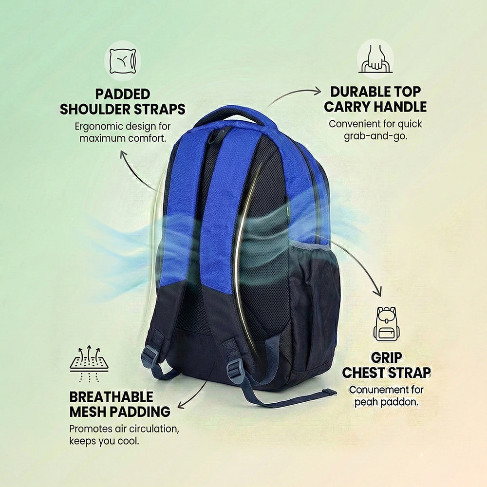 Bagmire Adventure Backpack | Stylish & Durable for Travel, School & Work