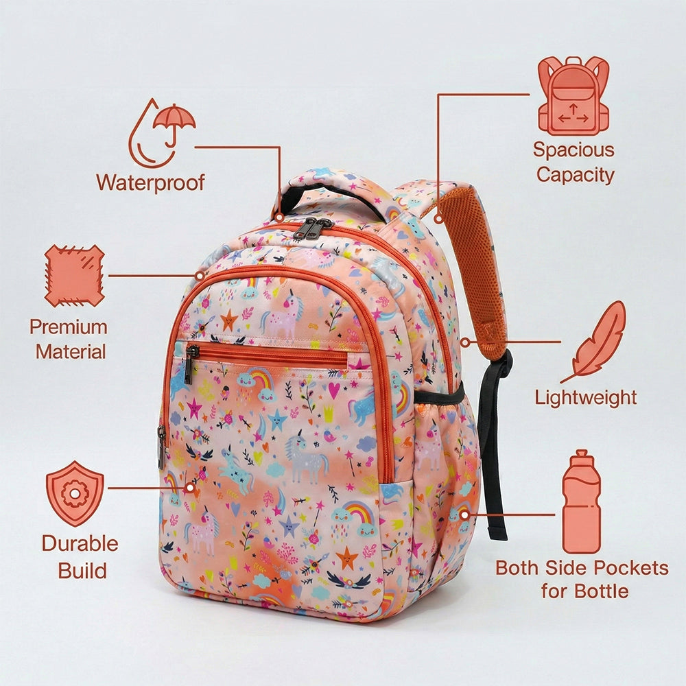 BM-1133 Backpack Orange