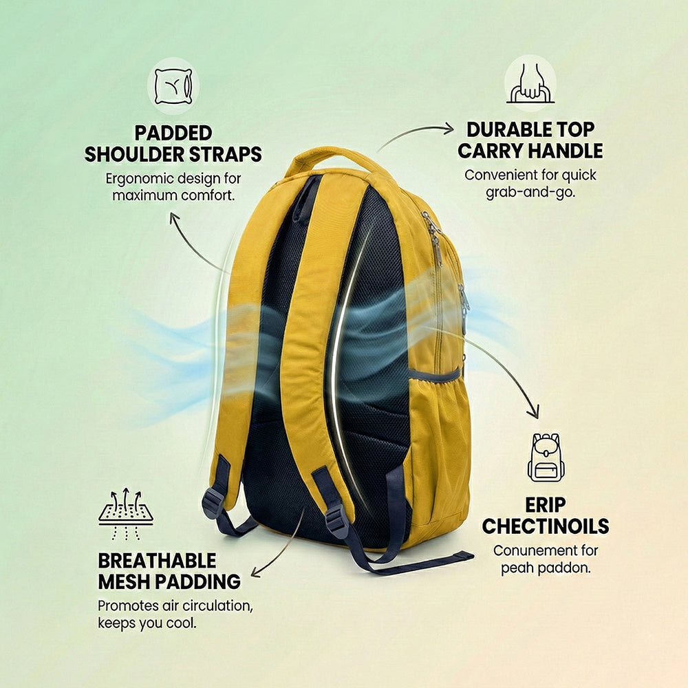 Bagmire Waterproof Laptop Backpack | Stylish Casual Daypack for Travel & School