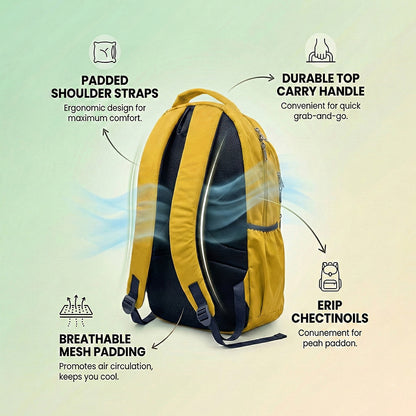 Bagmire Waterproof Laptop Backpack | Stylish Casual Daypack for Travel & School