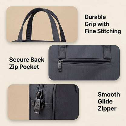 Bagmire 13 Inch Laptop Bag for Women-Gray