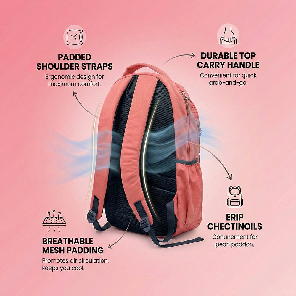 Bagmire Waterproof Laptop Backpack | Stylish Casual Daypack for Travel & School