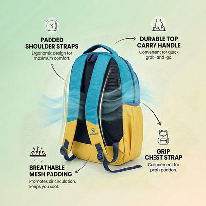 Bagmire Adventure Backpack | Stylish & Durable for Travel, School & Work