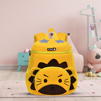 Cheerful Yellow Kids Backpack, Lightweight & Spacious