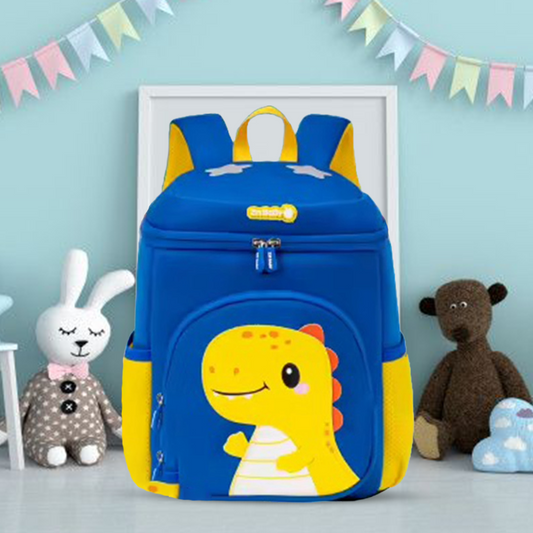 Sunny Yellow Dinosaur Kids Backpack - Bagmire