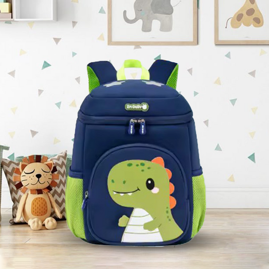 Cool Blue Dinosaur Kids Backpack - Bagmire