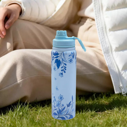 Flower Insulated Steel Bottle