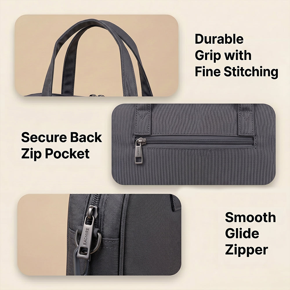 Bagmire 13 Inch Laptop Bag for Women-black