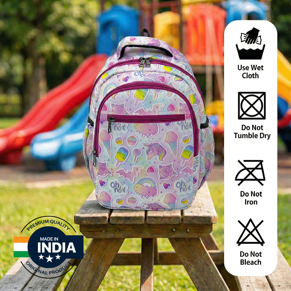 BM-1133 Backpack Light Pink