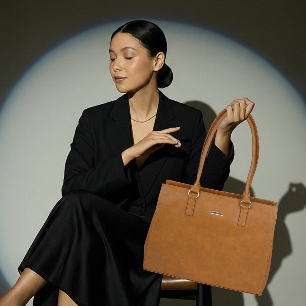 Bagmire Women's Laptop Tote Bag- Professional Work Shoulder Bag With Pockets