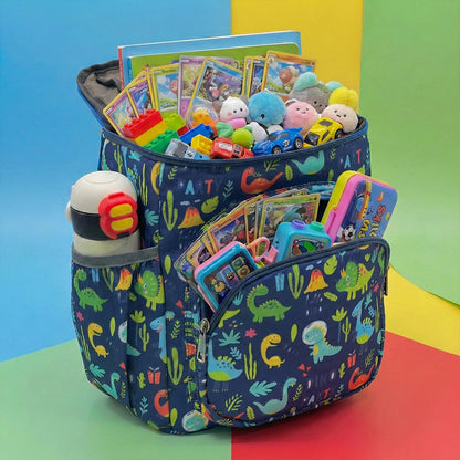 Bagmire Waterproof Dinosaur School Backpack For-Kids