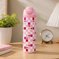 BAGMIRE 710ml Vacuum Insulated Stainless Steel Water Bottle | Leakproof Double Wall Thermal Flask | BPA-Free Hot & Cold Bottle for School, Office, Travel & Gym