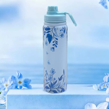 Flower Insulated Steel Bottle