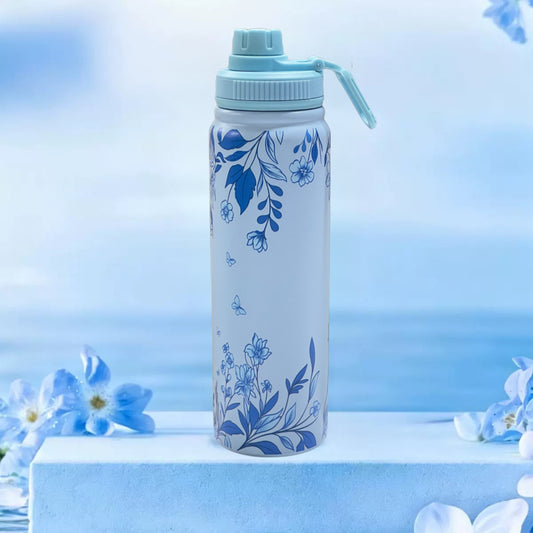 Flower Insulated Steel Bottle