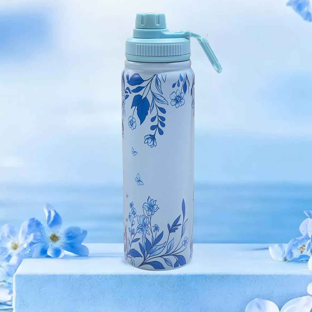Flower Insulated Steel Bottle