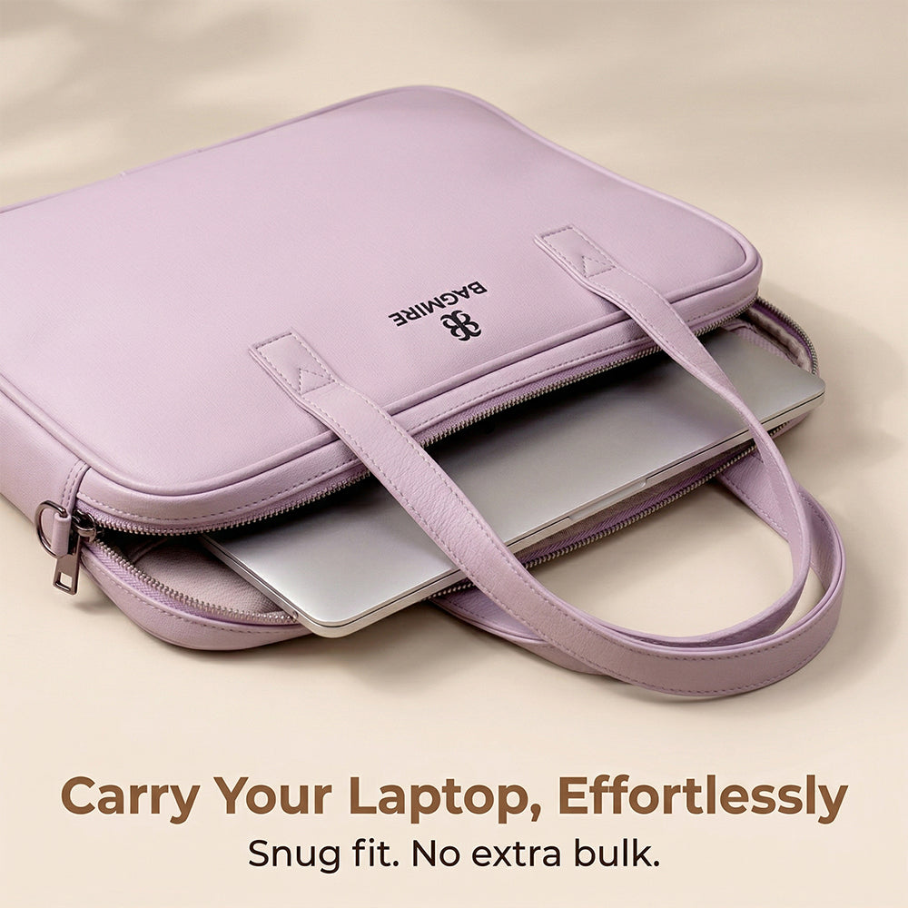 Bagmire 13 Inch Laptop Bag for Women-Pink