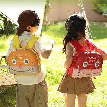 3D Robot Hard Shell Backpack for Toddlers (2-5 Yrs) – Waterproof, Lightweight & Ergonomic Kindergarten School Bag