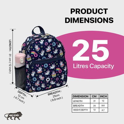 BM-1117 Backpack Mix Bluue