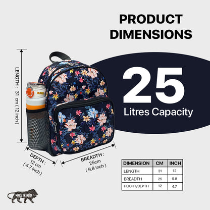 BM-1117 Backpack Mix Dark Blue