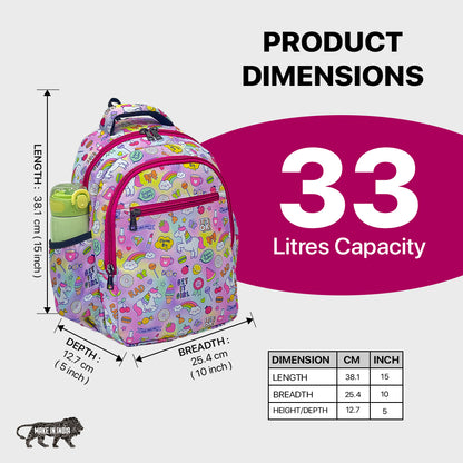 BM-1133 Backpack Purple