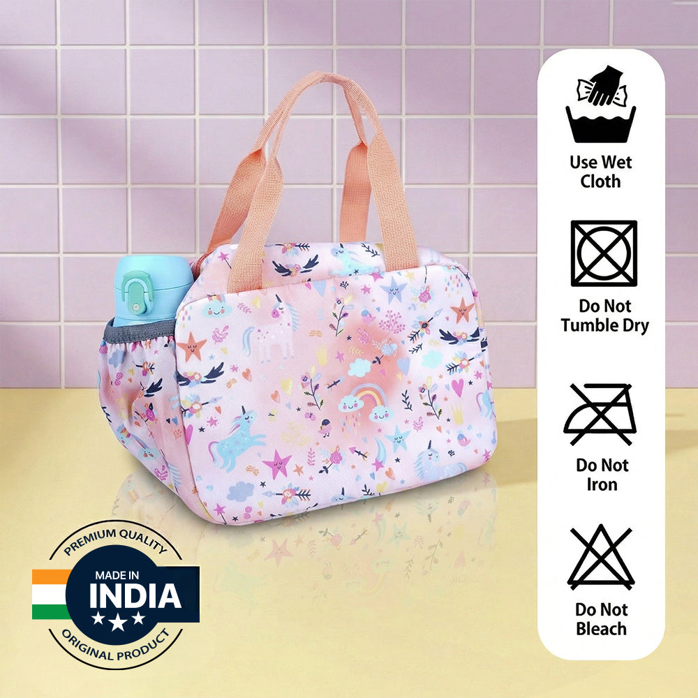 BAGMIRE Unicorn Kids Lunch Bag – Lightweight, Thermal Insulated & Easy-to-Carry Food Bag