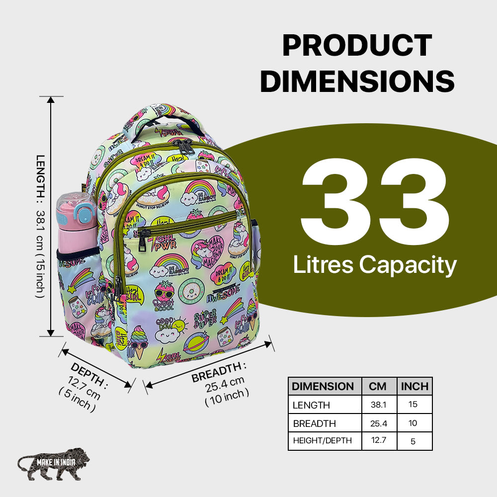 BM-1133 Backpack Green