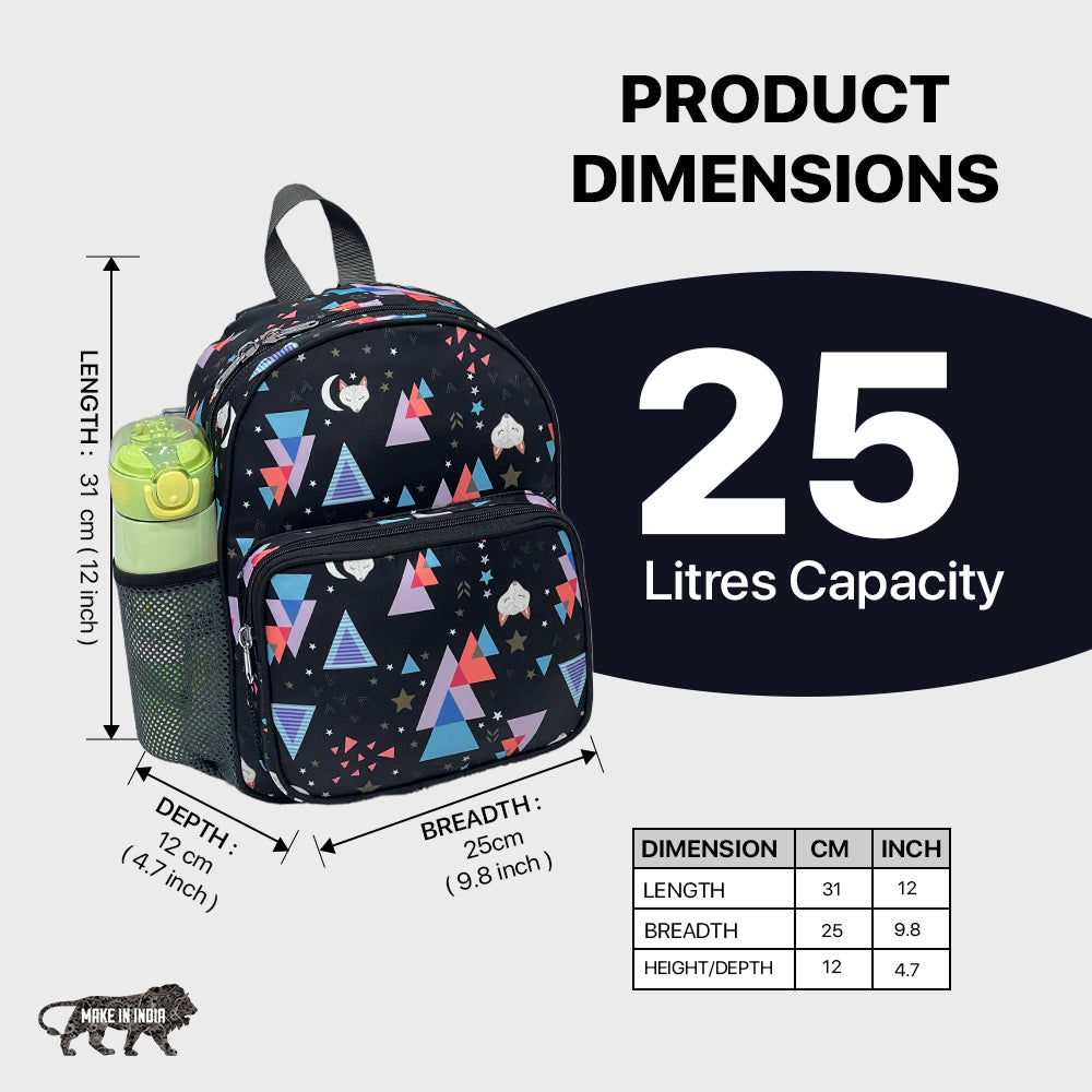 BM-1117 Backpack Mix Black