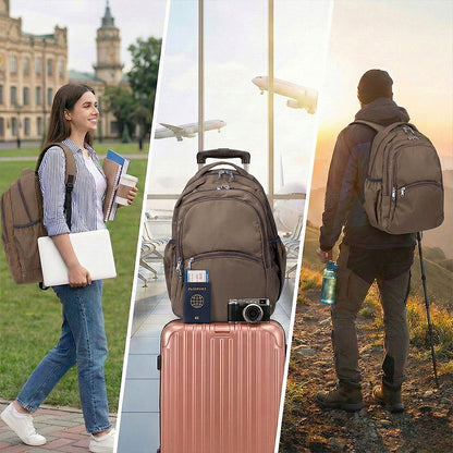 BAGMIRE Waterproof Nylon Laptop Backpack for Men & Women