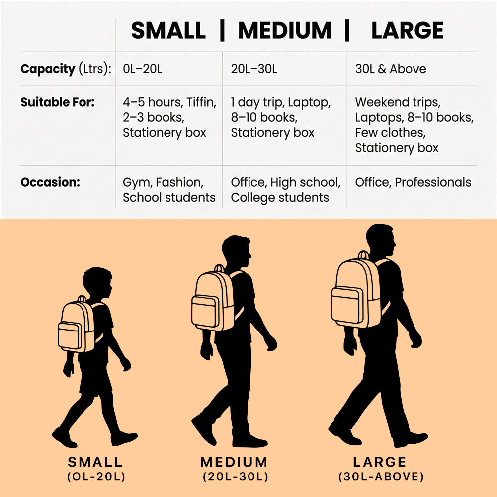 18 Inch Waterproof Backpack - Durable, Lightweight Nylon | Multi-Compartment Travel Bagmire