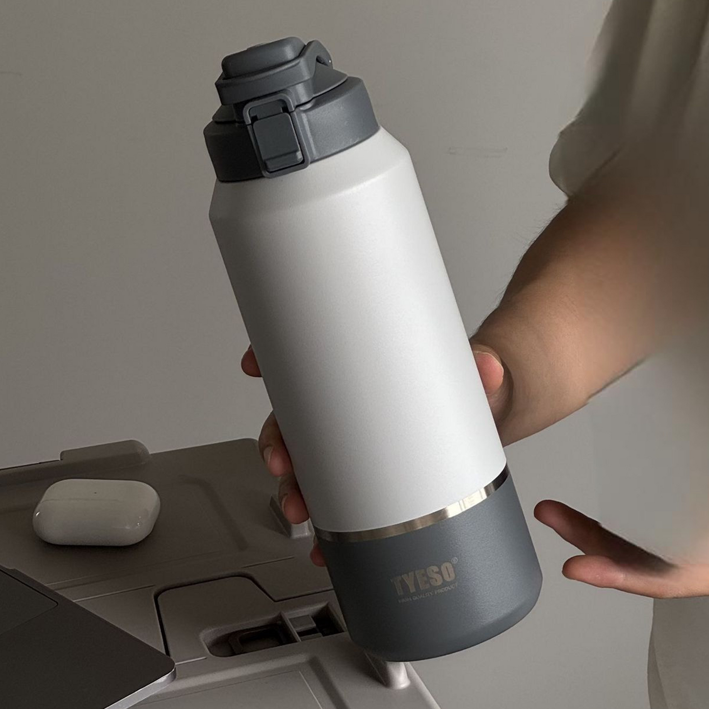 TYESO 1200ML Insulated Steel Bottle