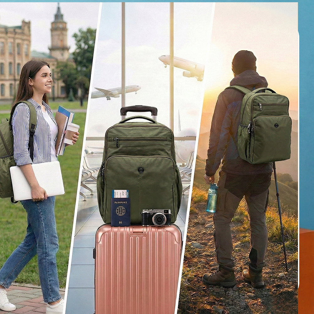 Bagmire High-Quality Waterproof Daypack - Rugged All-Weather Bag for School & Office Use