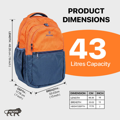 Bagmire Adventure Backpack | Stylish & Durable for Travel, School & Work