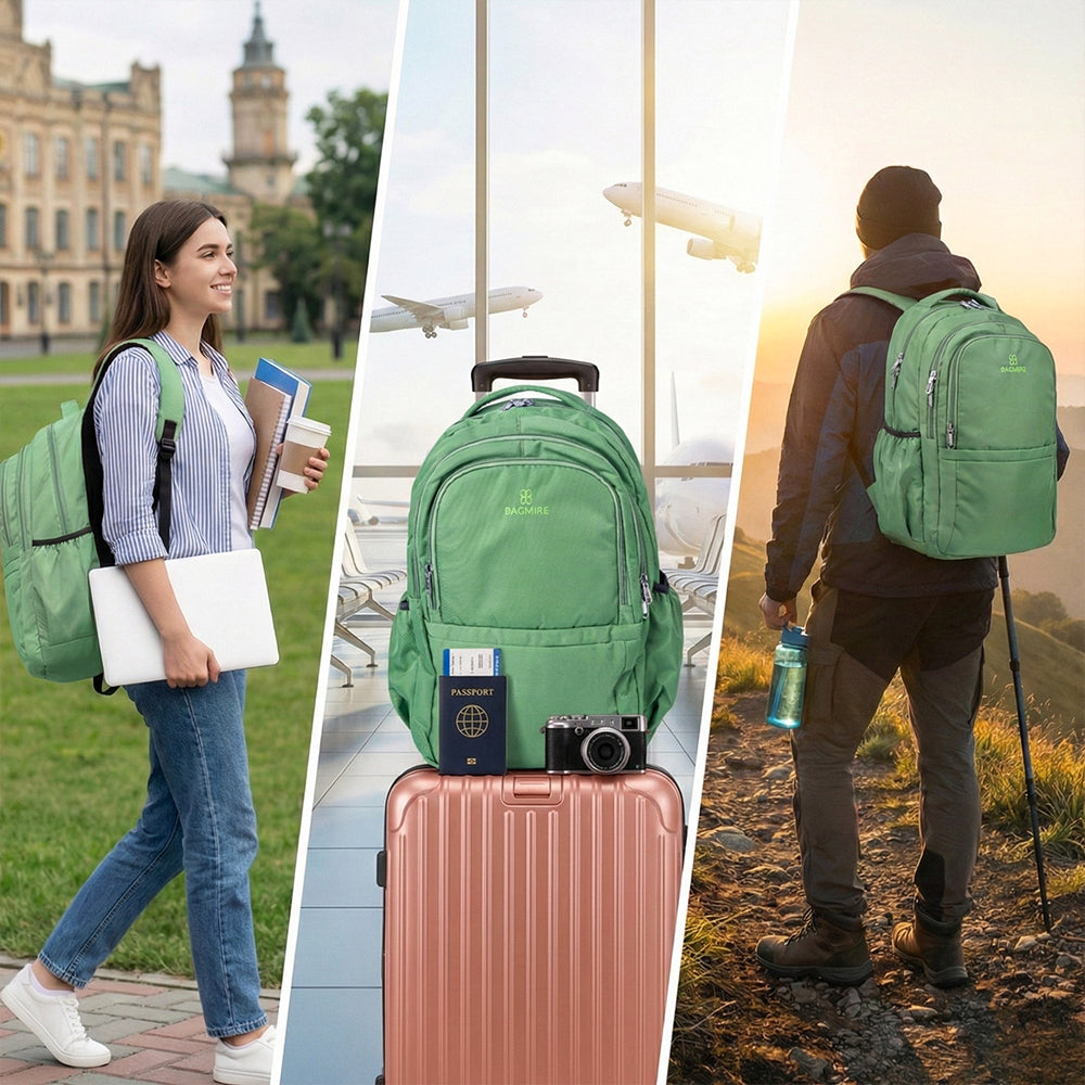 Bagmire Waterproof Daypack | Vibrant Multi-Compartment College & Casual Backpack