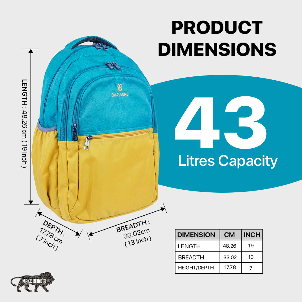 Bagmire Adventure Backpack | Stylish & Durable for Travel, School & Work