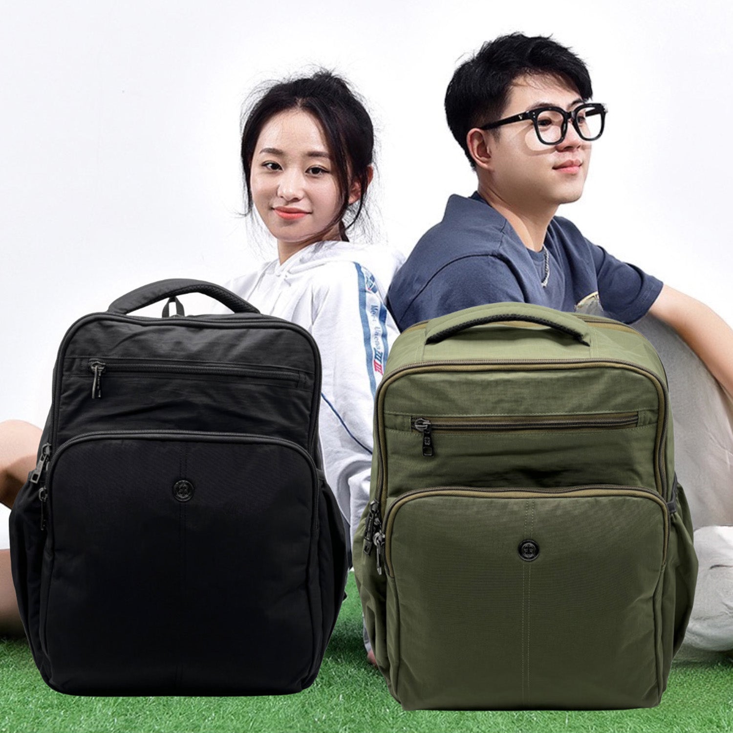 BM-1159 Backpack Green - Bagmire