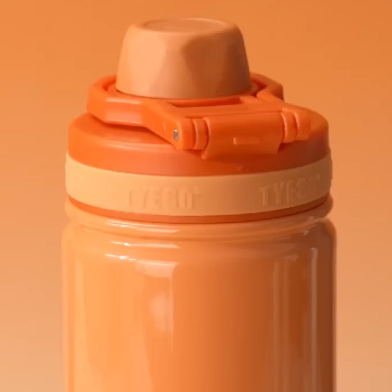 TYESO 1050ml Stainless Steel Insulated Water Bottle – Hot & Cold Flask, Leak-Proof Travel Bottle Orange - Bagmire