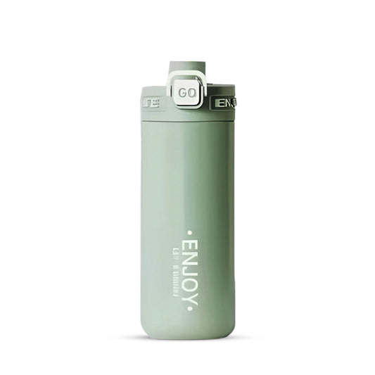 Trendy 680ml Insulated Flask Bottle | Steel Water Bottle for School, Office, Sports & Travel Green - Bagmire
