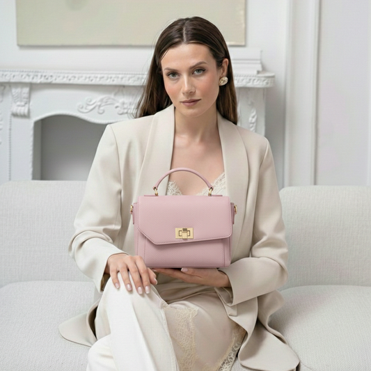 Bagmire |Women's Sling Bag With Adjustable Crossbody Strap-Pink