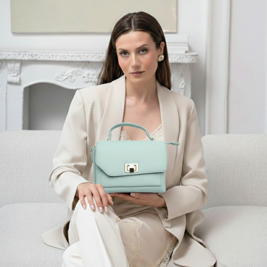 Bagmire |Women's Sling Bag With Adjustable Crossbody Strap-sky blue