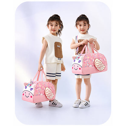 Super cute children’s Large Capacity shoulder duffel bag for trips and outing