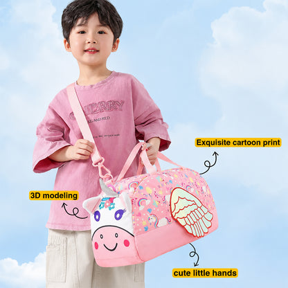 Super cute children’s Large Capacity shoulder duffel bag for trips and outing