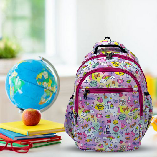 BM-1133 Backpack Purple - Bagmire
