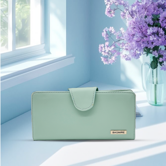 Bagmire Premium Two Fold Wallet Green - Bagmire