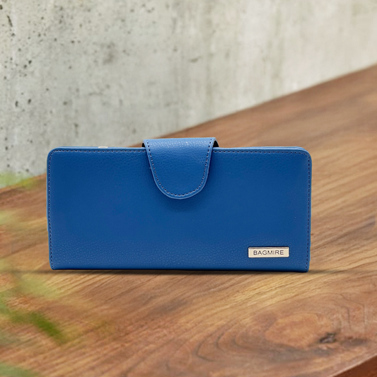 Bagmire Premium Two Fold Wallet Blue - Bagmire
