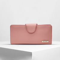 Bagmire Premium Two Fold Wallet Peach