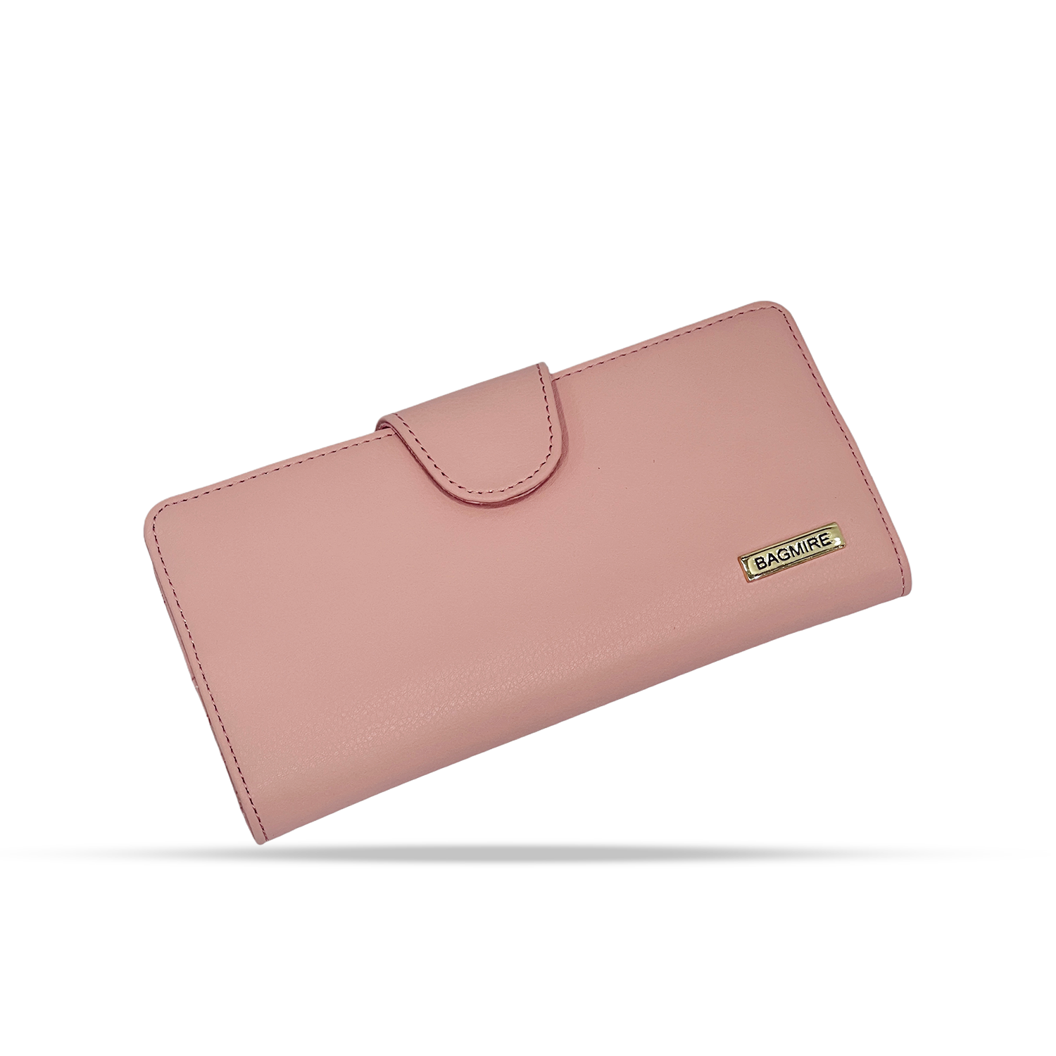 Bagmire Premium Two Fold Wallet Peach - Bagmire