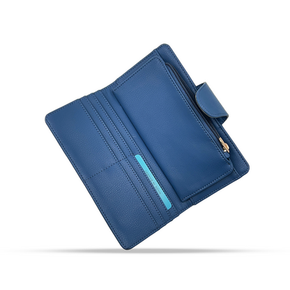 Bagmire Premium Two Fold Wallet Blue - Bagmire