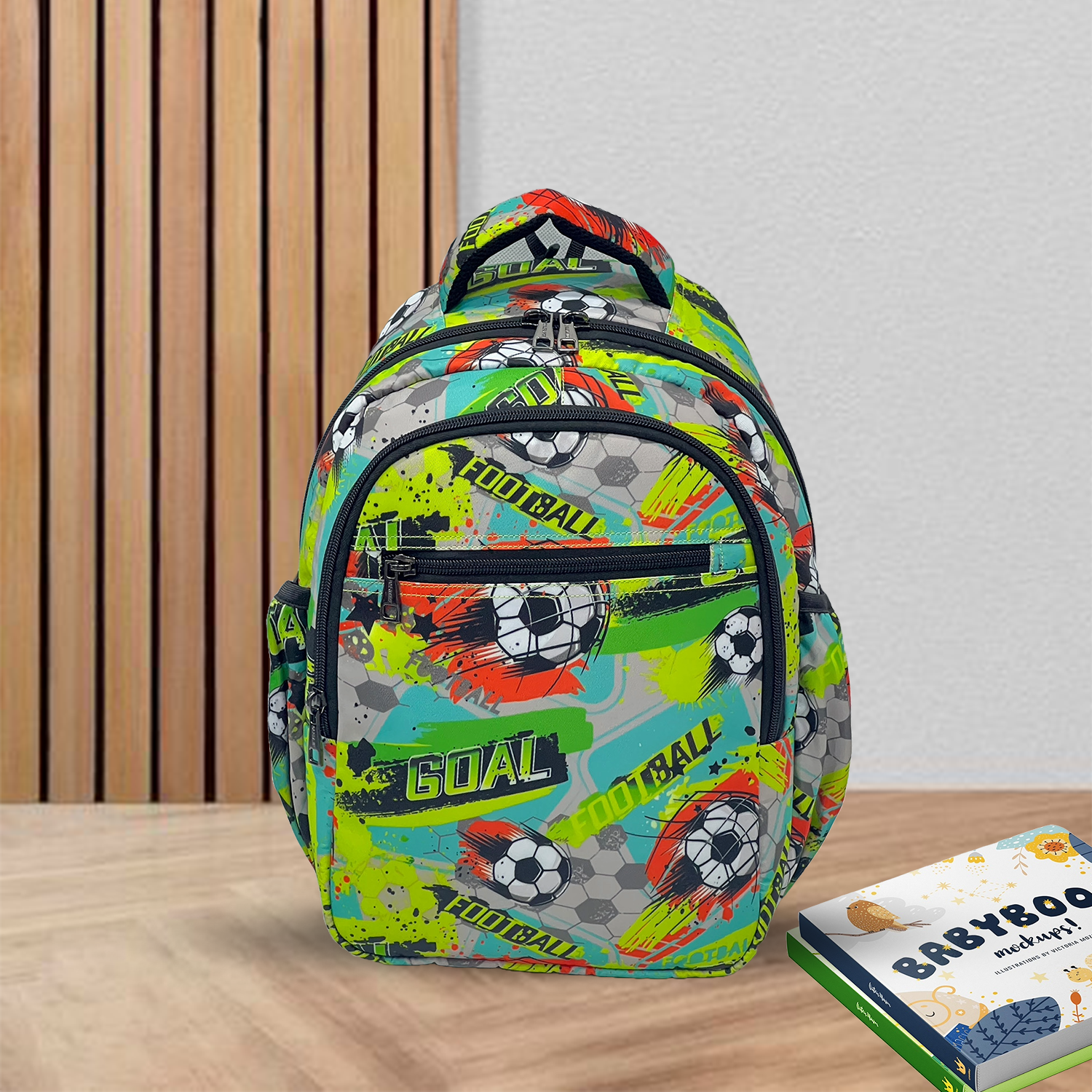 BM-1133 Backpack Royal green - Bagmire