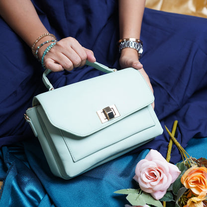 Bagmire |Women's Sling Bag With Adjustable Crossbody Strap-sky blue